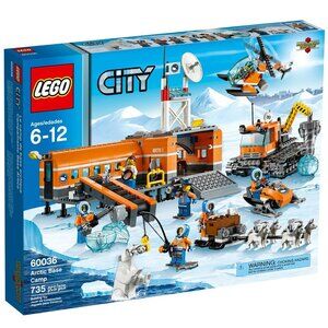 Lego City Arctic Base Camp 60036 Complete w/Box & Instructions